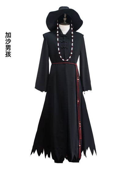 Kpop Witch Hunt Group Cosplay Uniform Qin Yu Shaga Boy Devil Boy Group Cosplay Uniform The same stage costume full set