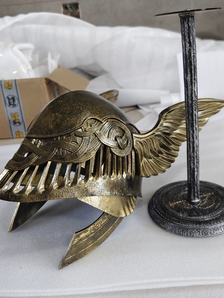 Ayrden law ring old man ring Valkyrie helmet can wear cos props