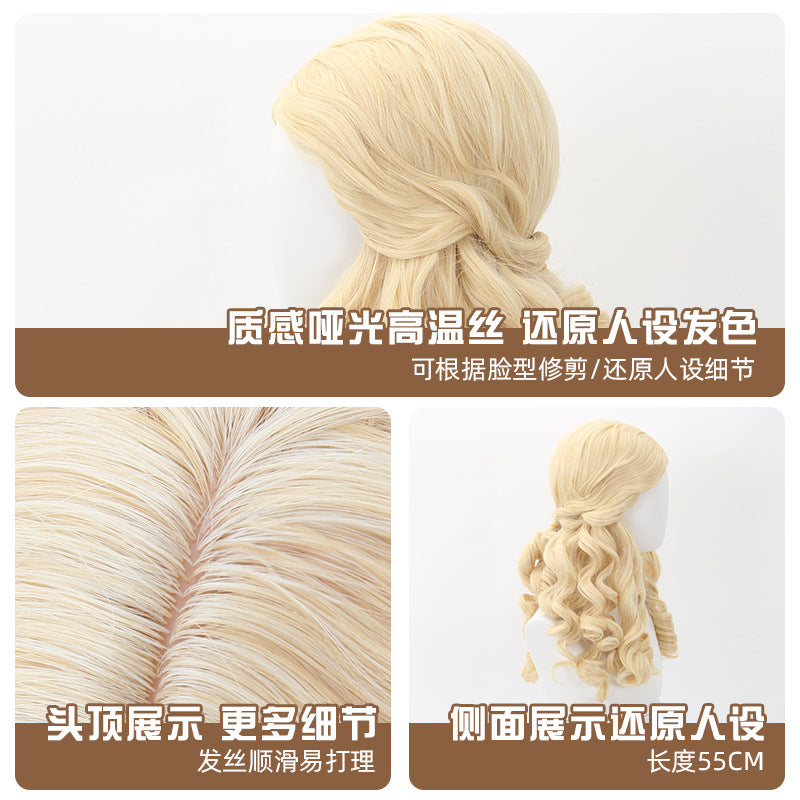 Ling Qi Fifth Personality Series Cos Wigs Artificial Scalp Top Wig Cosplay Hair Styling