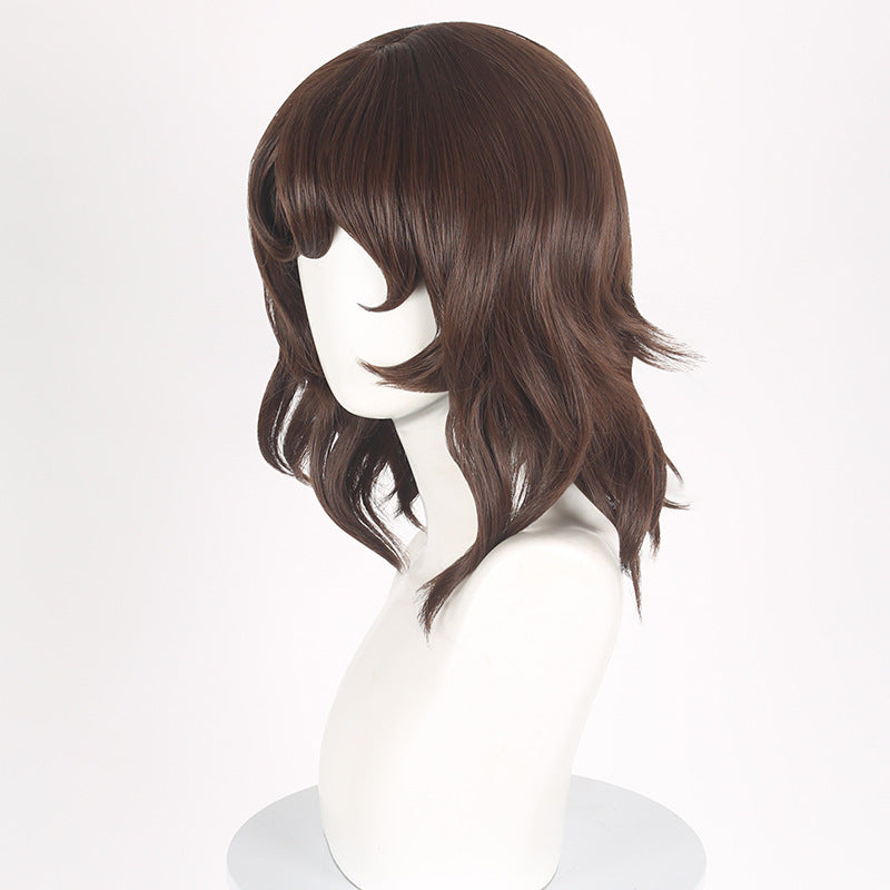 Ling Qi Fifth Personality Gardener Chu Qing Cos Wig Hangzhou West Lake Linkage Leather Cosplay Wig