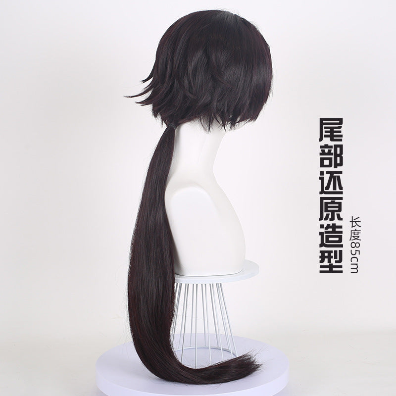 Eleven Plum Scissor Seven, Anime Cosplay Wig, Character Fake Hair