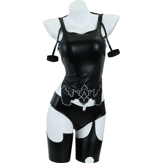 YoRHa Type A No.2 Nier Automata Spicy Cosplay Costume Outfit Anime Expo Con Halloween