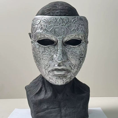Halloween Easter King Baldwin IV of Jerusalem Resin Mask Handmade