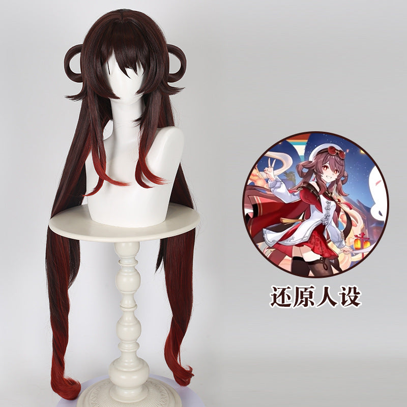 Hu Tao | Genshin Impact, Anime Cosplay Wig, Character Fake Hair