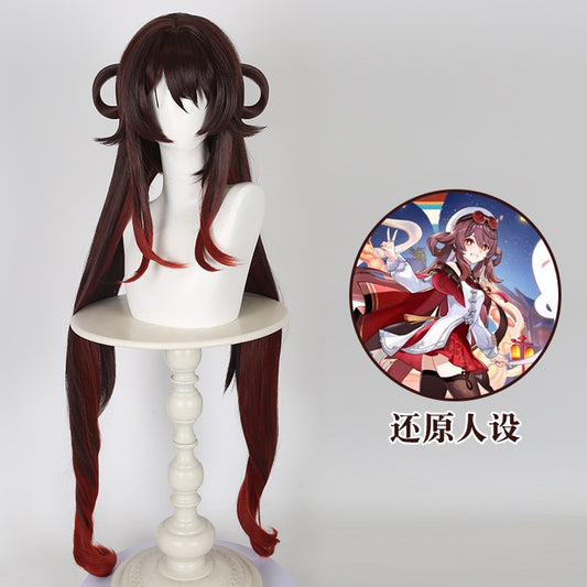 Hu Tao | Genshin Impact, Anime Cosplay Wig, Character Fake Hair