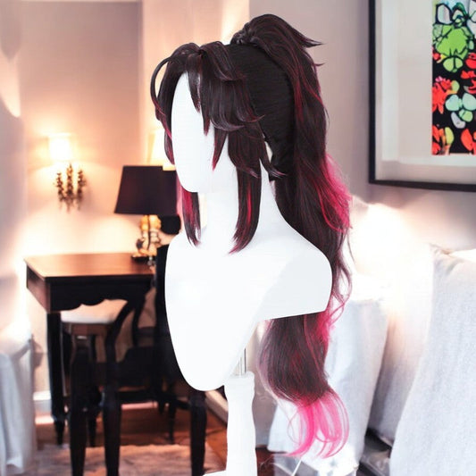 Yoriichi Tsugikuni, Demon Slayer, Kimetsu No Yaiba, Anime Character Wig, Anime, Character Hair
