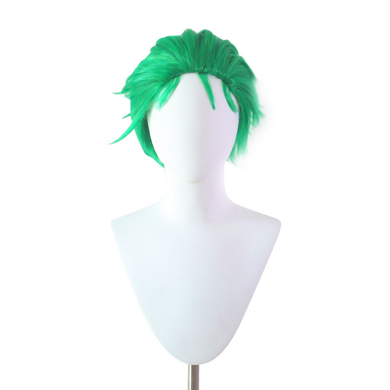 Hua Fei One Piece Cos Wig Roroa Solon Turf Head Big Back Animated Cos Fake Method