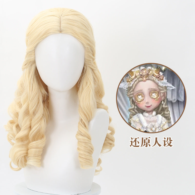 Ling Qi Fifth Personality Series Cos Wigs Artificial Scalp Top Wig Cosplay Hair Styling