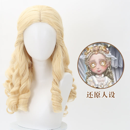 Ling Qi Fifth Personality Series Cos Wigs Artificial Scalp Top Wig Cosplay Hair Styling