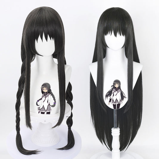 Homura Akemi The Puella Magi, Anime Cosplay Wig, Character Fake Hair