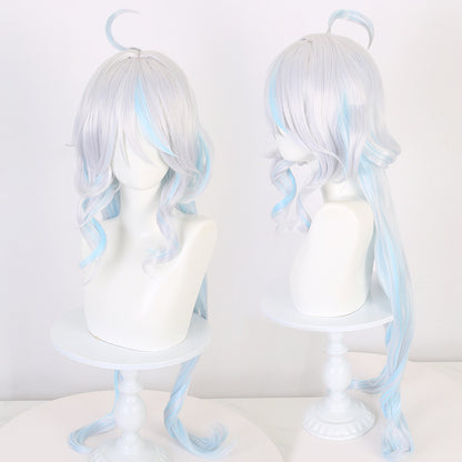 Genshin Impact, Furina, Anime Cosplay Wig, Character Fake Hair