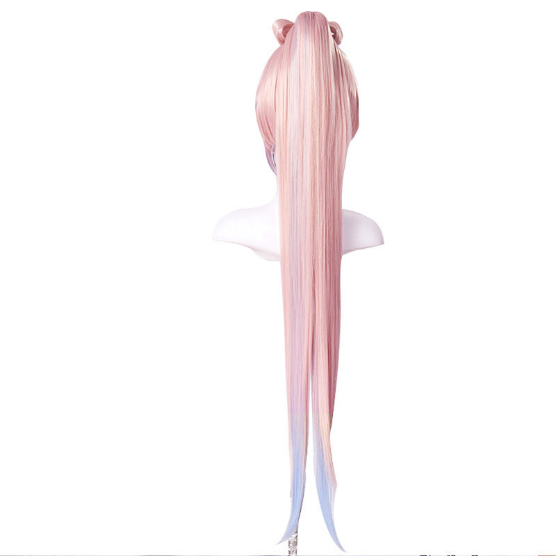 Huafei new country coral palace original god cos heart sea wig short hair main tiger mouth clip ponytail bow hairpin