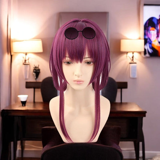 Kafka, Honkai Star Rail, Anime Character Wig, Anime, Character Hair / with Sun Glasses