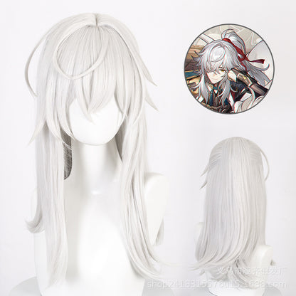Honkai Star Rail: Jing Yuan, Anime Cosplay Wig, Character Fake Hair