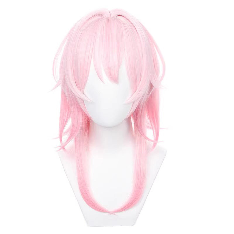 Honkai Star Rail March 7th, Anime Cosplay Wig, Character Fake Hair