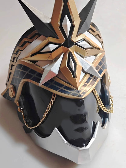 Capitano II Genshin Impact Helmet Cosplay Anime Prop Mask