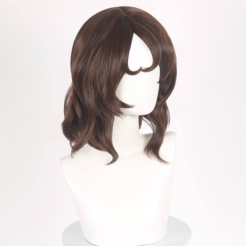 Ling Qi Fifth Personality Gardener Chu Qing Cos Wig Hangzhou West Lake Linkage Leather Cosplay Wig
