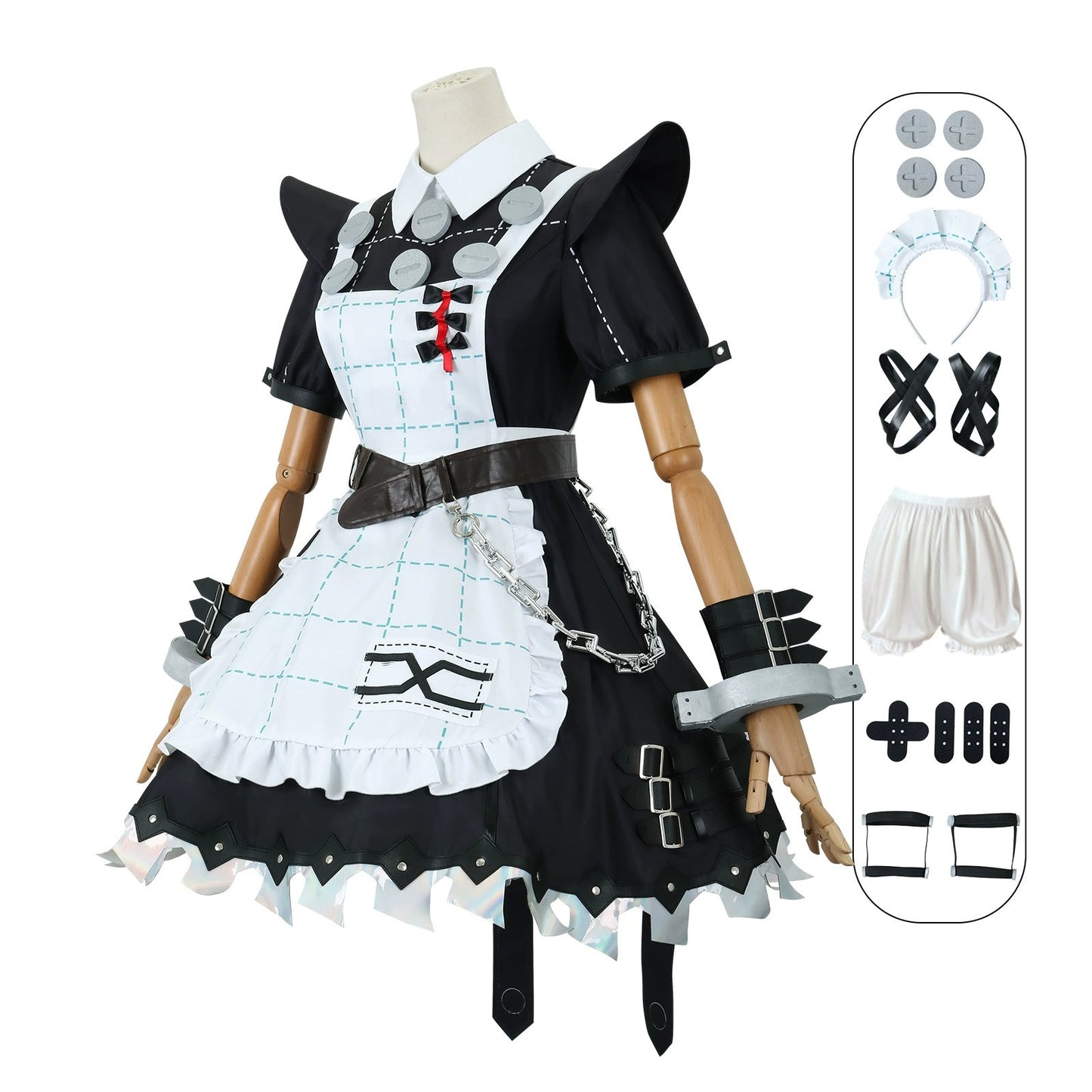 Corin Wickes Zenless Zone Zero Cosplay Costume Outfit Anime Expo Con Halloween