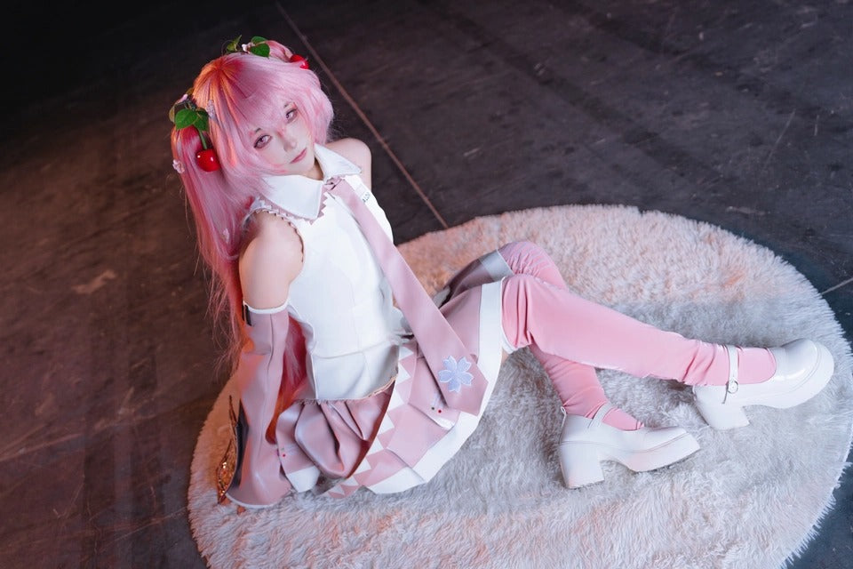 Pink Miku Upgraded Version, Cosplay Costume, Anime Outfit, Perfect for Cosplay Events
