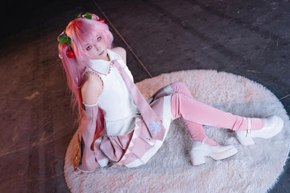 Pink Miku Upgraded Version, Cosplay Costume, Anime Outfit, Perfect for Cosplay Events