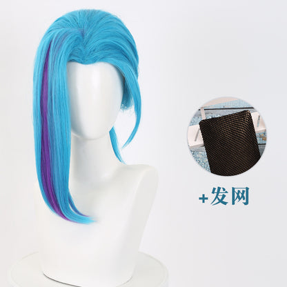 Jinx Arcane League of Legends, Anime Cosplay Wig, Character Fake Hair