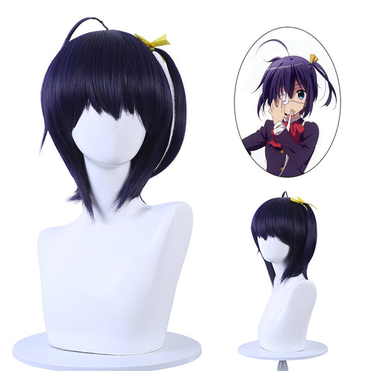Rikka Takanashi, Anime Cosplay Wig, Character Fake Hair