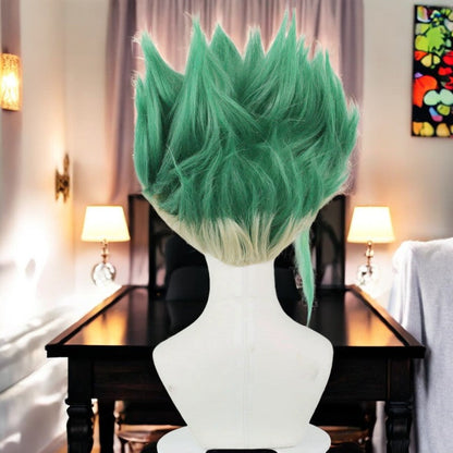Senku Ishigami, Dr. Stone, Anime Character Wig, Anime, Character Hair