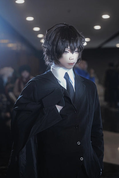 Dazai Blacked Out, Cosplay Costume, Anime Outfit, Perfect for Cosplay Events