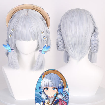 Kamisato Ayaka Genshin Impact, Anime Cosplay Wig, Character Fake Hair