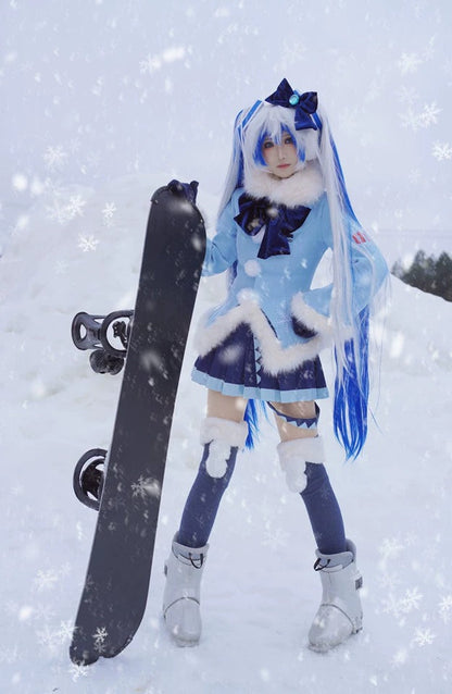 Miku Snow-Princess, Cosplay Costume, Anime Outfit, Perfect for Cosplay Events