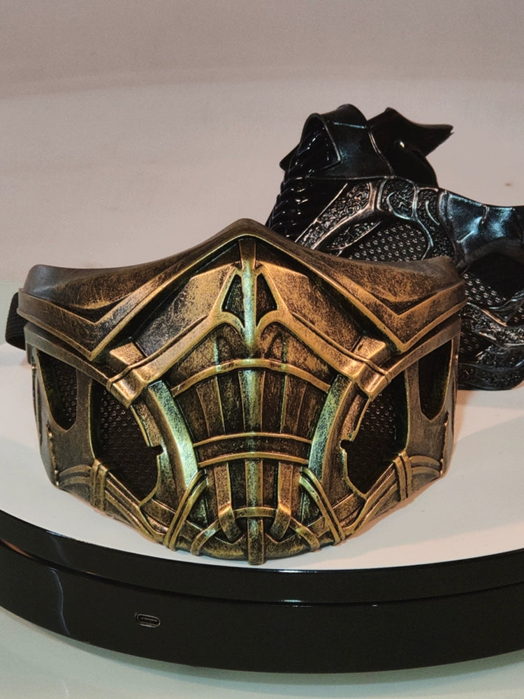 Mortal Kombat Sub-Zero and Scorpion Helmet Cosplay Anime Prop Mask