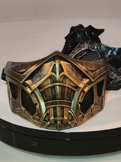 Mortal Kombat Sub-Zero and Scorpion Helmet Cosplay Anime Prop Mask