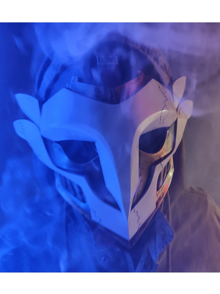 League of Legends LoL Arcane Ekko Helmet Cosplay Anime Prop Mask