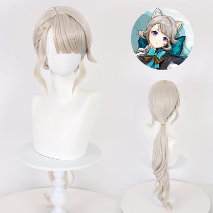 Lynette Lyney Genshin Impact, Anime Cosplay Wig, Character Fake Hair