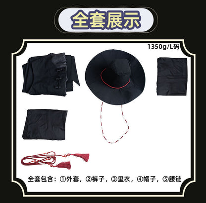 Kpop Witch Hunt Group Cosplay Uniform Qin Yu Shaga Boy Devil Boy Group Cosplay Uniform The same stage costume full set