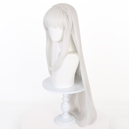 Emilia | Re:Zero, Anime Cosplay Wig, Character Fake Hair
