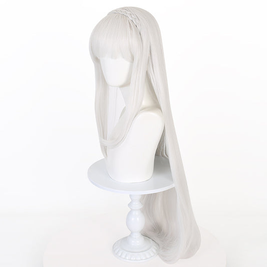 Emilia | Re:Zero, Anime Cosplay Wig, Character Fake Hair