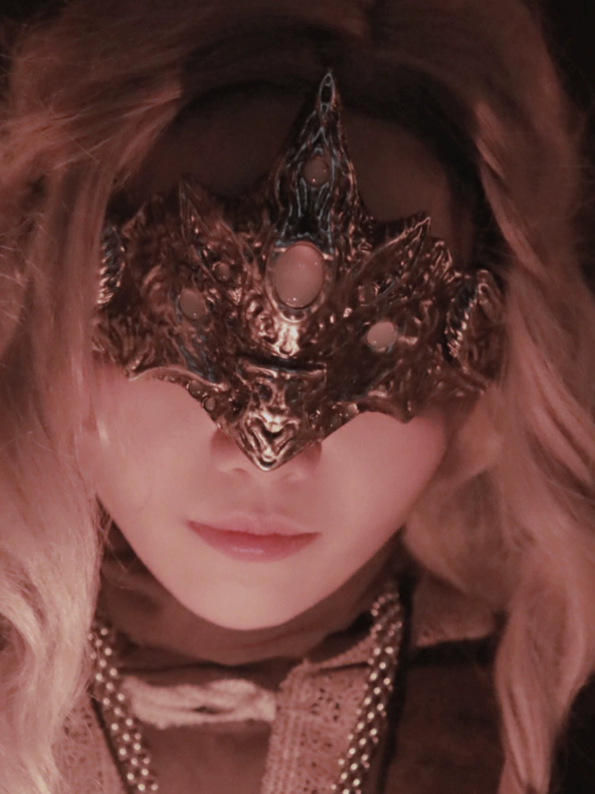 Dark Souls Fire Keeper Helmet Cosplay Anime Prop Mask