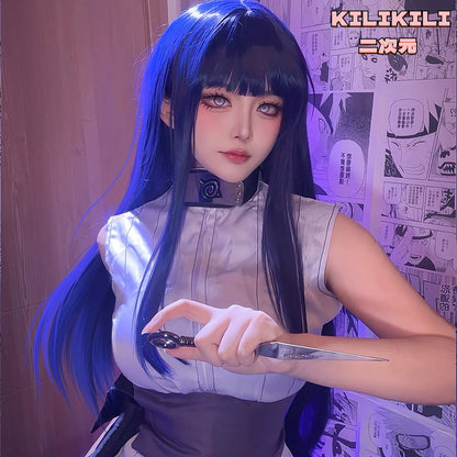 Hinata Hyuga Naruto Cosplay Costume Outfit Anime Expo Con Halloween