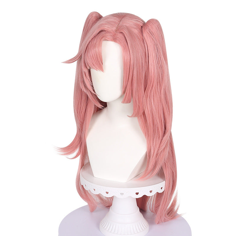 Lingqi Jeopardy Zero Nicole DeMara cos wig Artificial scalp top factory direct sales