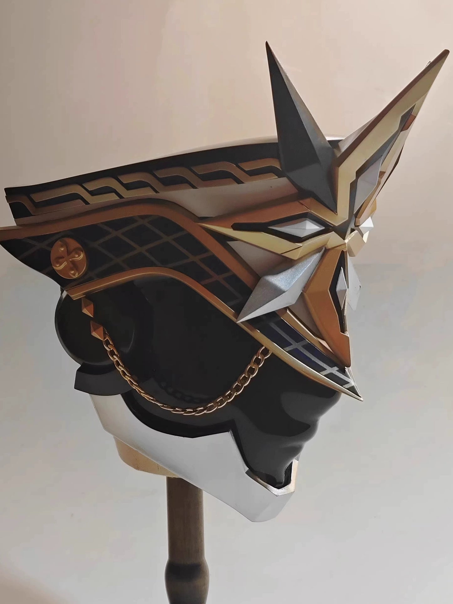 Capitano II Genshin Impact Helmet Cosplay Anime Prop Mask