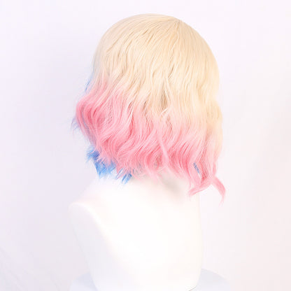American drama Wednesday anime cos wig Enid Sinclair wolf girl European and American gradient dye