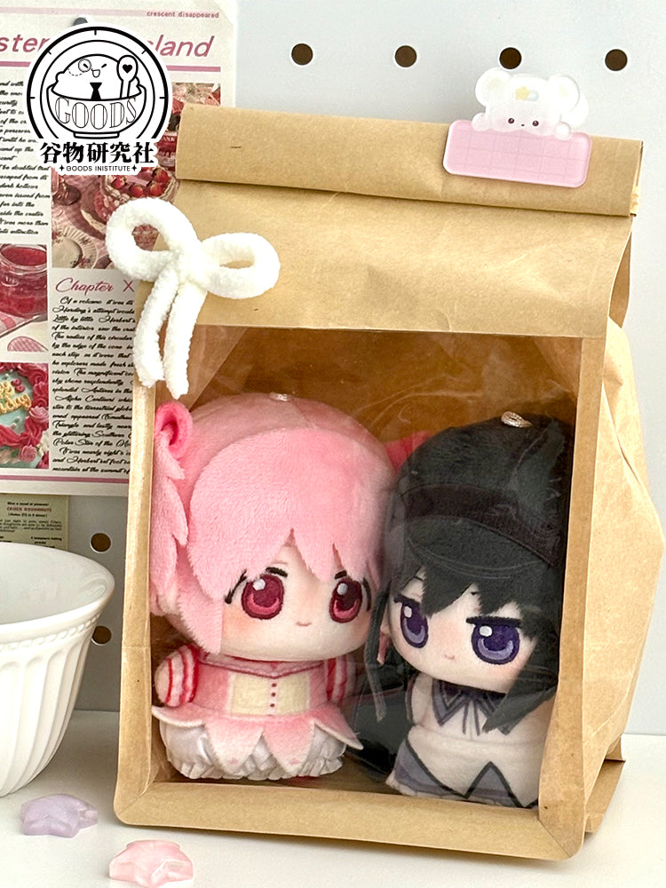 Madoka and Homura 10cm, Anime, Doll, Plush, Decor, Toy, Statue, Gift, Kawaii