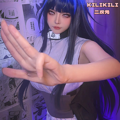 Hinata Hyuga Naruto Cosplay Costume Outfit Anime Expo Con Halloween