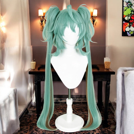 Hatsune Miku v3, Vocaloid, Anime Character Wig, Anime, Character Hair
