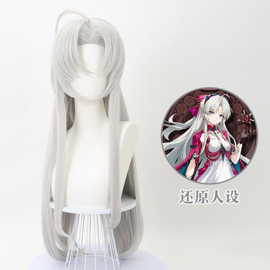 Carlotta, Wuthering Waves, Anime Cosplay Wig, Character Fake Hair