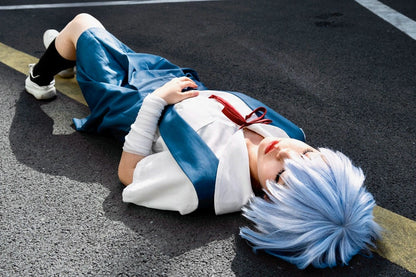 Nurse Asuka Langley and Rei Ayanami, Cosplay Costume Outfit, Anime Events, Character Outfit