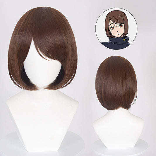 Shoko Ieiri Jujutsu Kaisen, Anime Cosplay Wig, Character Fake Hair