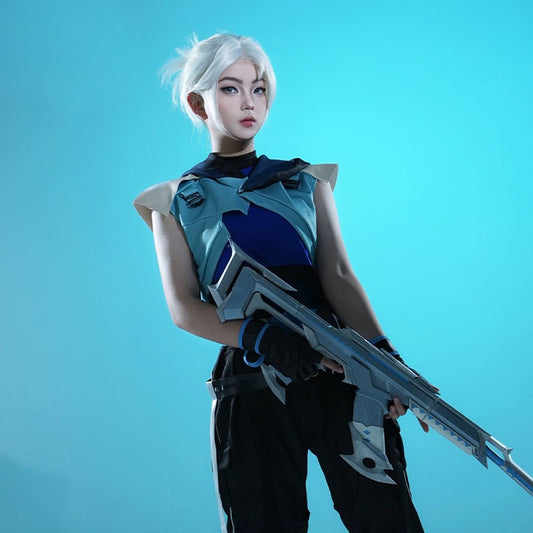 Valorant Jett Cosplay Costume Outfit Anime Expo Con Halloween