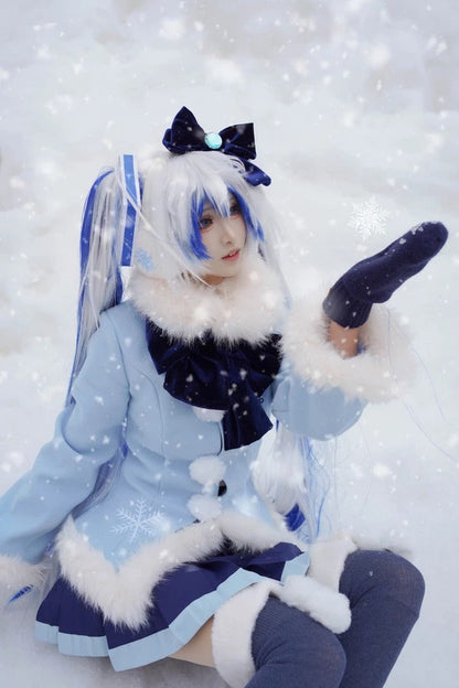Miku Snow-Princess, Cosplay Costume, Anime Outfit, Perfect for Cosplay Events
